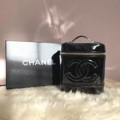 CHANELシャネル/バニティバッグ/エナメル