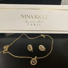 美品　ニナリッチ　ネックレス　イヤリング