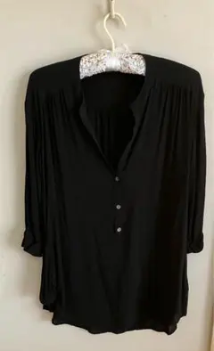 ジェームスパース　七部袖ブラウス