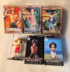 【最終値引き】ワンピース フィギュア 　6点　まとめ売り