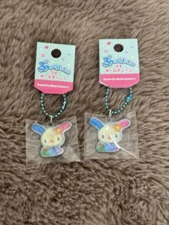 サンリオ ぷっくりったい キーホルダー ウサハナのサムネイル