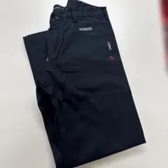 【新品】ラフアンドスウェル　Rough&Swell綿パンツ（L、ネイビー）