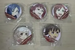 スクールガールストライカーズ 缶バッジ セット。