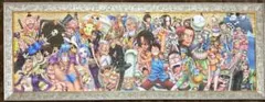 【貴重額縁付き】ONE PIECE ジグソーパズル 完成品 額縁付き ワンピース