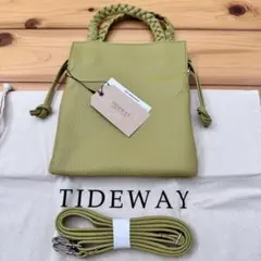 ＊TIDEWAY MONTH DRAW STRING 2WAYショルダー ライムのサムネイル