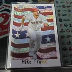 2025 Topps Archives マイク・トラウト Cyberstats