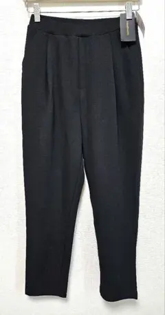 【新品・未使用】ブラックパンツ　ジャージ素材