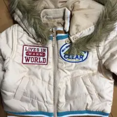 最終お値下げ　ベビー　ダウン　美品