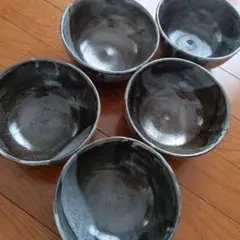 和食器 丼 5個セット 陶器 釉薬のサムネイル