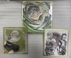 鬼滅の刃 作画スタッフ全集中複製ミニ色紙 【弐】 不死川実弥 - メルカリ