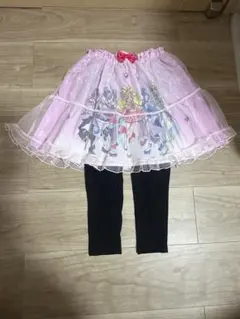 ⭐︎新品⭐︎キミとアイドルプリキュア レギンス付き チュールスカート 120cm
