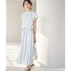 ☆未使用☆ロペピクニック　フラワープリント マキシワンピース