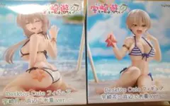 宇崎ちゃんは遊びたい　Desktop Cute　宇崎花　宇崎月　浜辺で水着ver