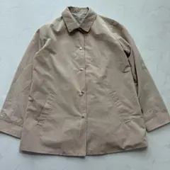 Crocodile ステンカラーコート ベージュ M（F222）のサムネイル