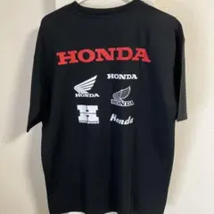 美品Tシャツ Lホンダ 歴代ロゴ ウイングマーク 刺繍 ビッグシルエットのサムネイル