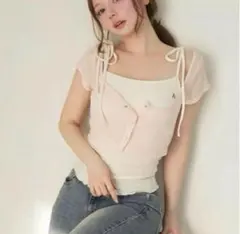 ANDMARY Luca stitch tops - メルカリ