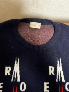 MONCLER ネイビー ニットセーター