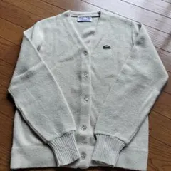 LACOSTE カーディガン 長袖 　古着のサムネイル