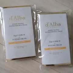 d'Alba ホワイトトリュフ ダブルセラム＆クリーム
