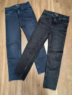 ZARA スリムフィット デニム 34 2本セット ザラ H＆M ユニクロ