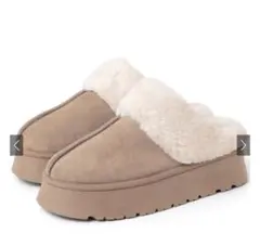 GRL 厚底ムートンスリッポン[zr1089]