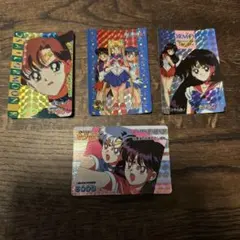 セーラームーンカード　4点セット