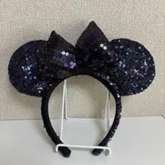 ディズニー　カチューシャ　ミニー　スパンコール