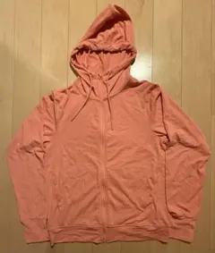 UNIQLO ユニクロ エアリズム パーカー オレンジ ジッパー