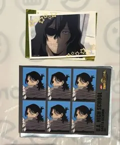 ヒロアカ　オープンスクール　相澤消太　証明写真風ステッカー　場面写真ステッカー