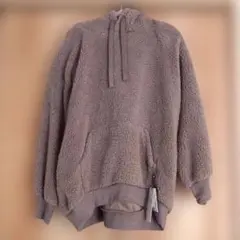 【新品】モコモコ フード付きパーカー