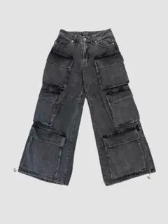 denim リメイクデニムxu dog y2k|mercari商品代購│mercari