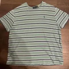 POLO RALPH LAUREN ストライプ Tシャツ XXL