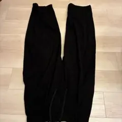 GU バレルレッグスラックス　ブラック　Sのサムネイル