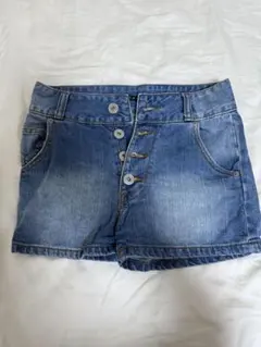 INGNI ハイウエストデニムショートパンツ