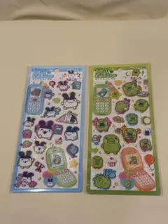【正規品 】たまごっち 平成はっぴーフォンSTICKERS 2種セット