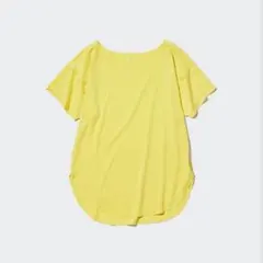 UNIQLOエアリズムシームレスボートネックロングT（半袖）Lサイズ