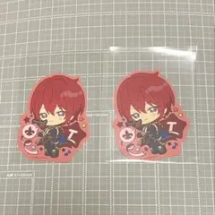あんスタ 朱桜司 感謝祭 With thanX 缶バッジ&ステッカー - メルカリ