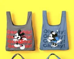 Standard Products くしゅっとコンパクトエコバッグミッキーミニー