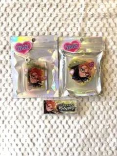 GIRA☆デコアイドルシリーズ ハート缶 フォトチャーム ＆バナーバッジセット