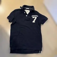 Abercrombie ネイビーポロシャツ S