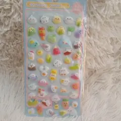 新品未開封 ① ボンボンドロップ風シール ぷくぷく 3D シール 平成 流行り