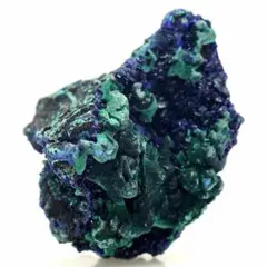 極美品 アズライト 結晶 4個セット ルーペケース入り 藍銅鉱 鉱物標本