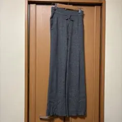 ユニクロ　ウォッシャブルニットリブパンツ　Lサイズ