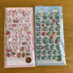 ハローキティ立体シール2シートセット