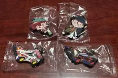 爆走兄弟レッツ&ゴー　カプセルラバーマスコット　４点セット