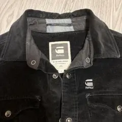 G-STAR RAW ヘビーコーデュロイシャツ黒