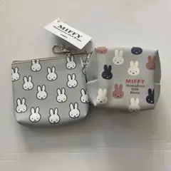 ミッフィー ミニポーチ，キューブポーチ