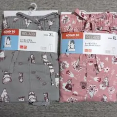 ユニクロリラコ　ムーミンレーヨンリラコ　XL　②