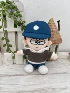 タムぬい ちびぬい 服 黒カレッジパーカー 水色 TAKUTO - メルカリ