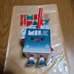 ソフビ ジュースボックスボーイ ミルクパック ホリデーカラー レッド